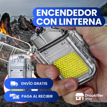 Encendedor con linterna